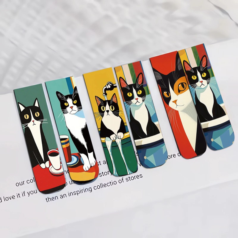 Bookmark Magnetic Clip - 5PCS Simple And Fun Cat Magnetic