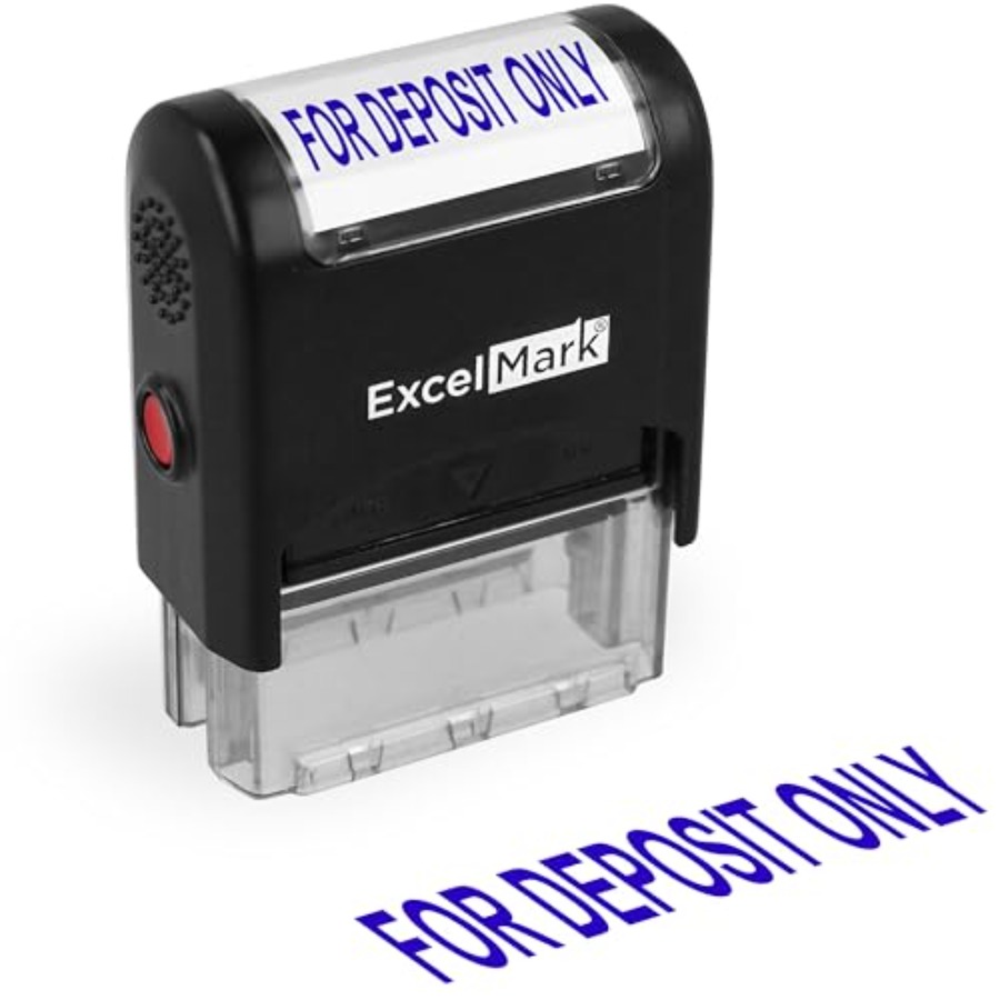 Self Inking Stamp - A1539 Self Inking Rubber Bank Stamp