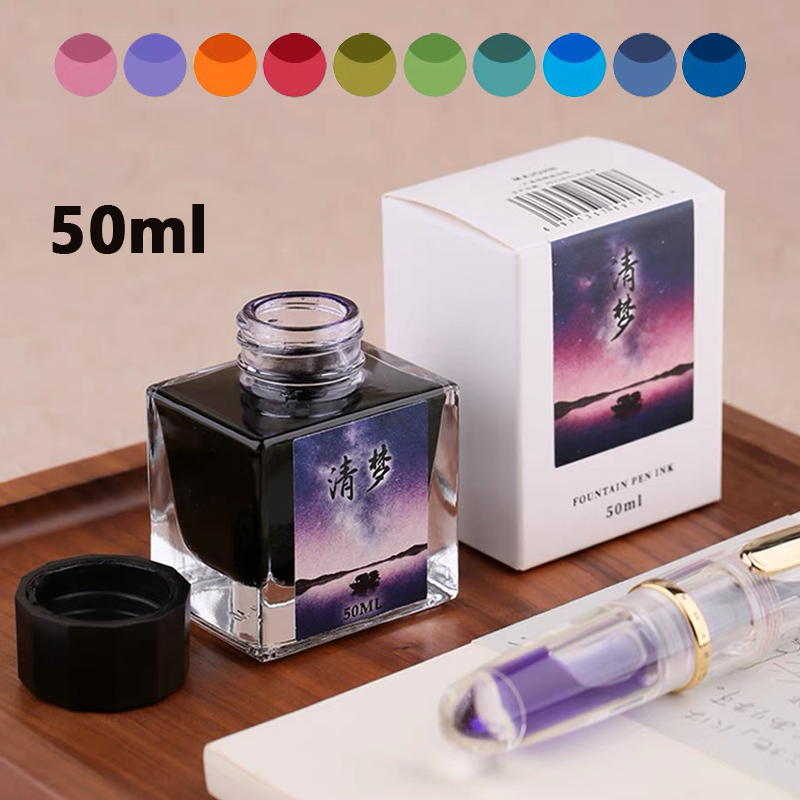MAJOHN 50ml Fountain Pen Ink V – обзор и цена Calligraphy Ink Bottle