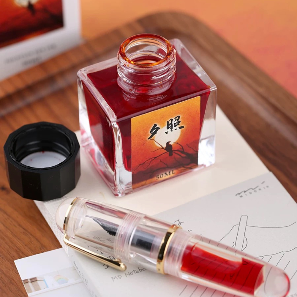 MAJOHN 50ml Fountain Pen Ink V – обзор и цена Calligraphy Ink Bottle