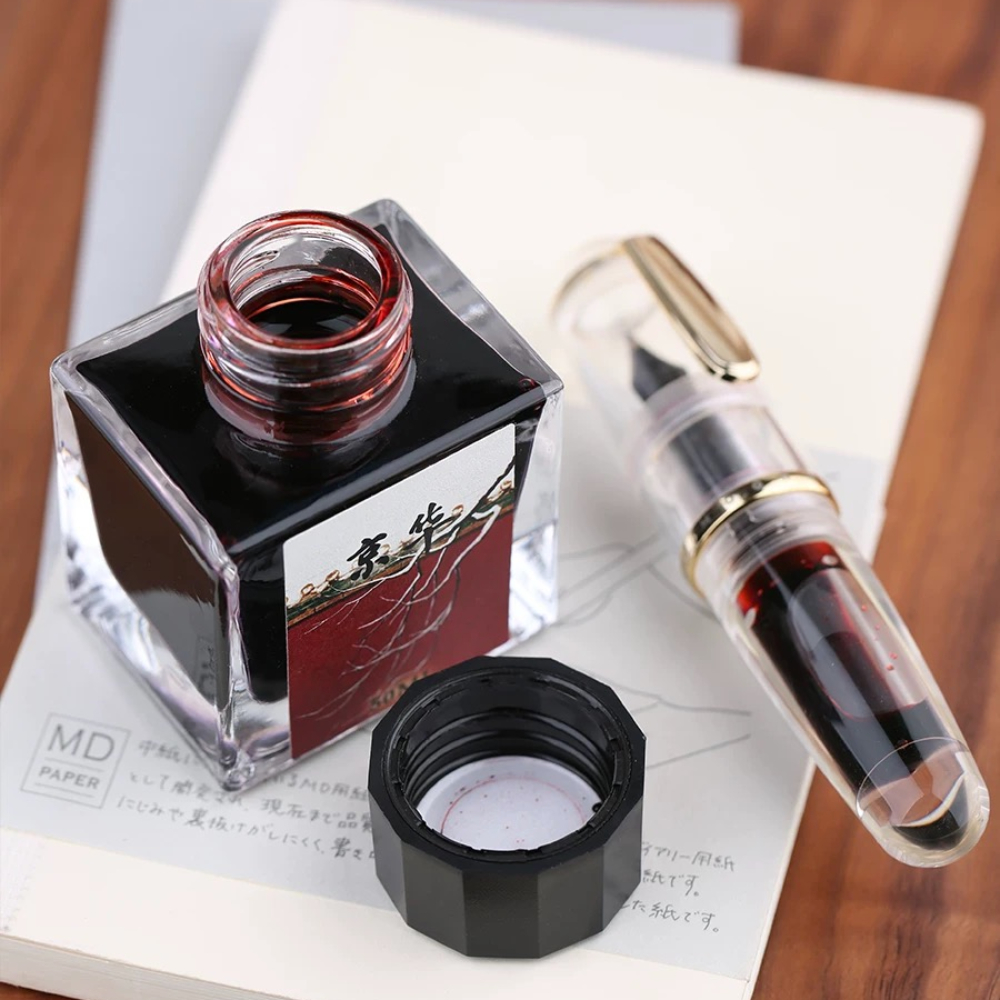 MAJOHN 50ml Fountain Pen Ink V – обзор и цена Calligraphy Ink Bottle