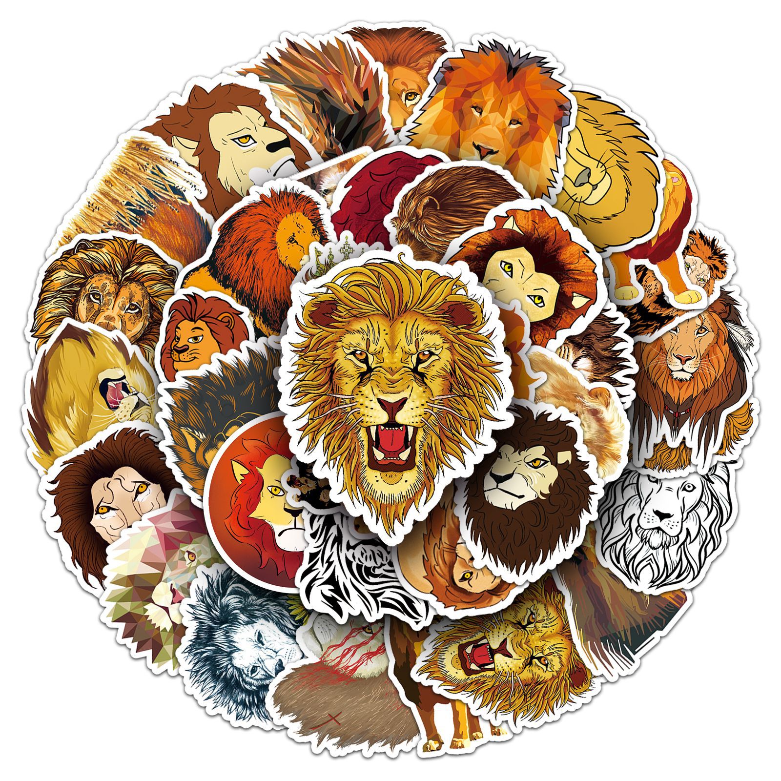 50-Pack Lion Graffiti Stickers – обзор и цена Lion Stationery & Office Supply(Kunshan)Co.Ltd