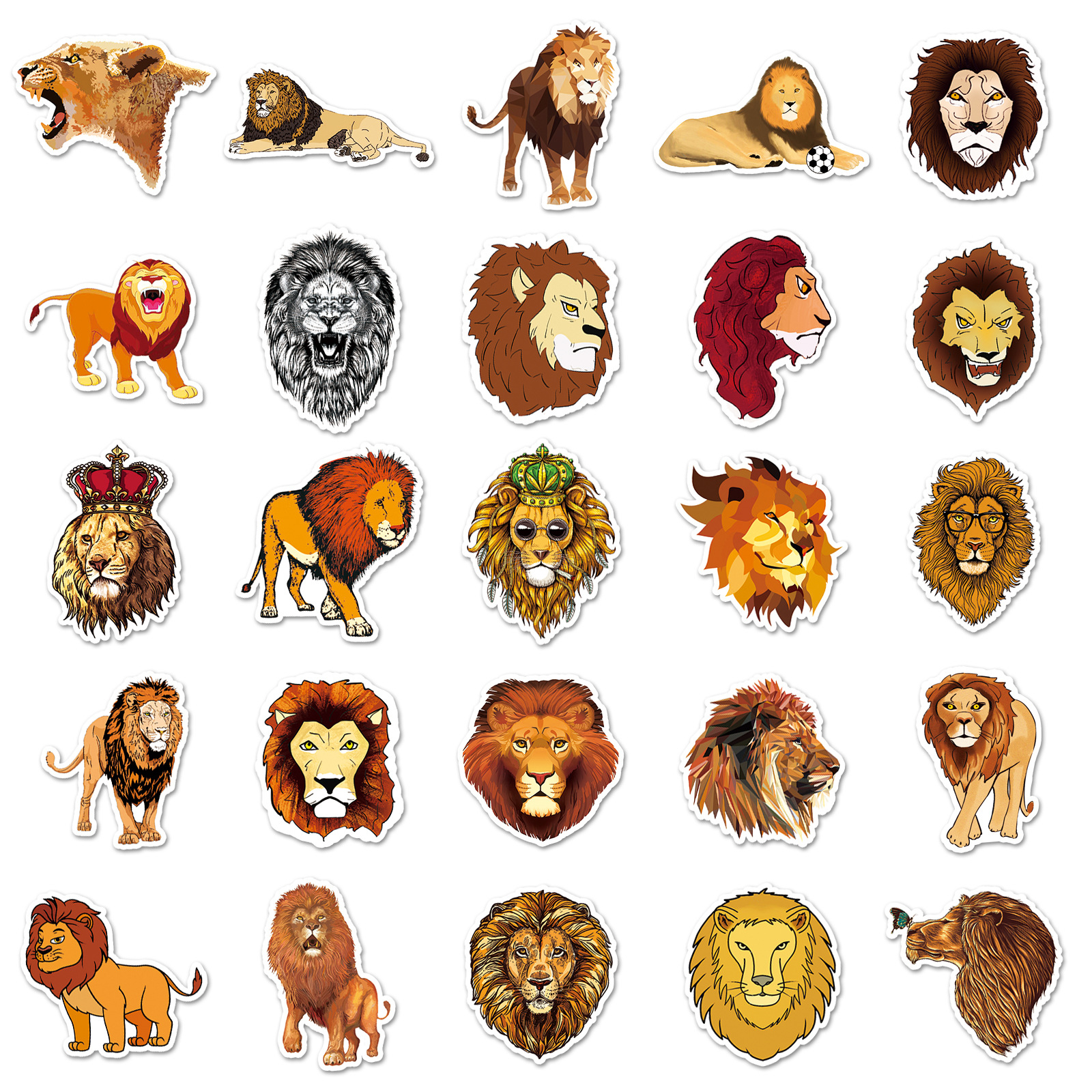 50-Pack Lion Graffiti Stickers – обзор и цена Lion Stationery & Office Supply(Kunshan)Co.Ltd