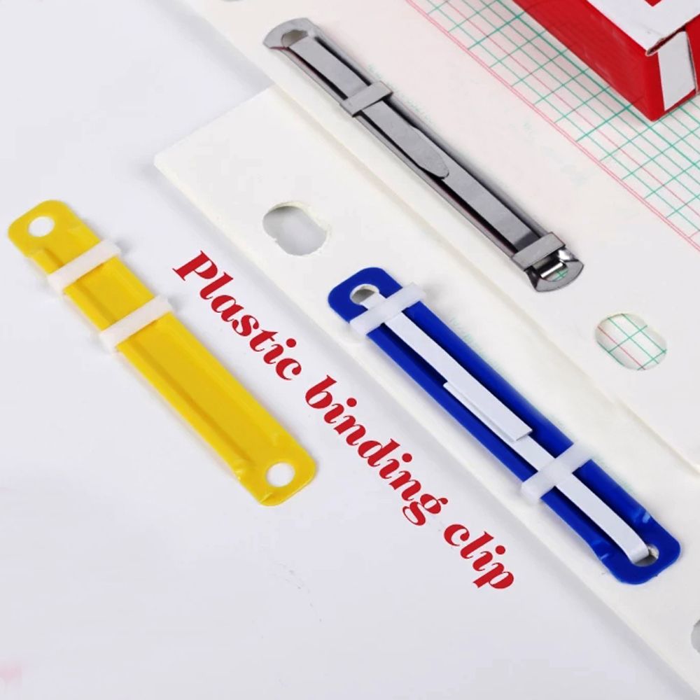 50 PCs/Set File Paper Fastener – обзор и цена Binder Clip Assorted