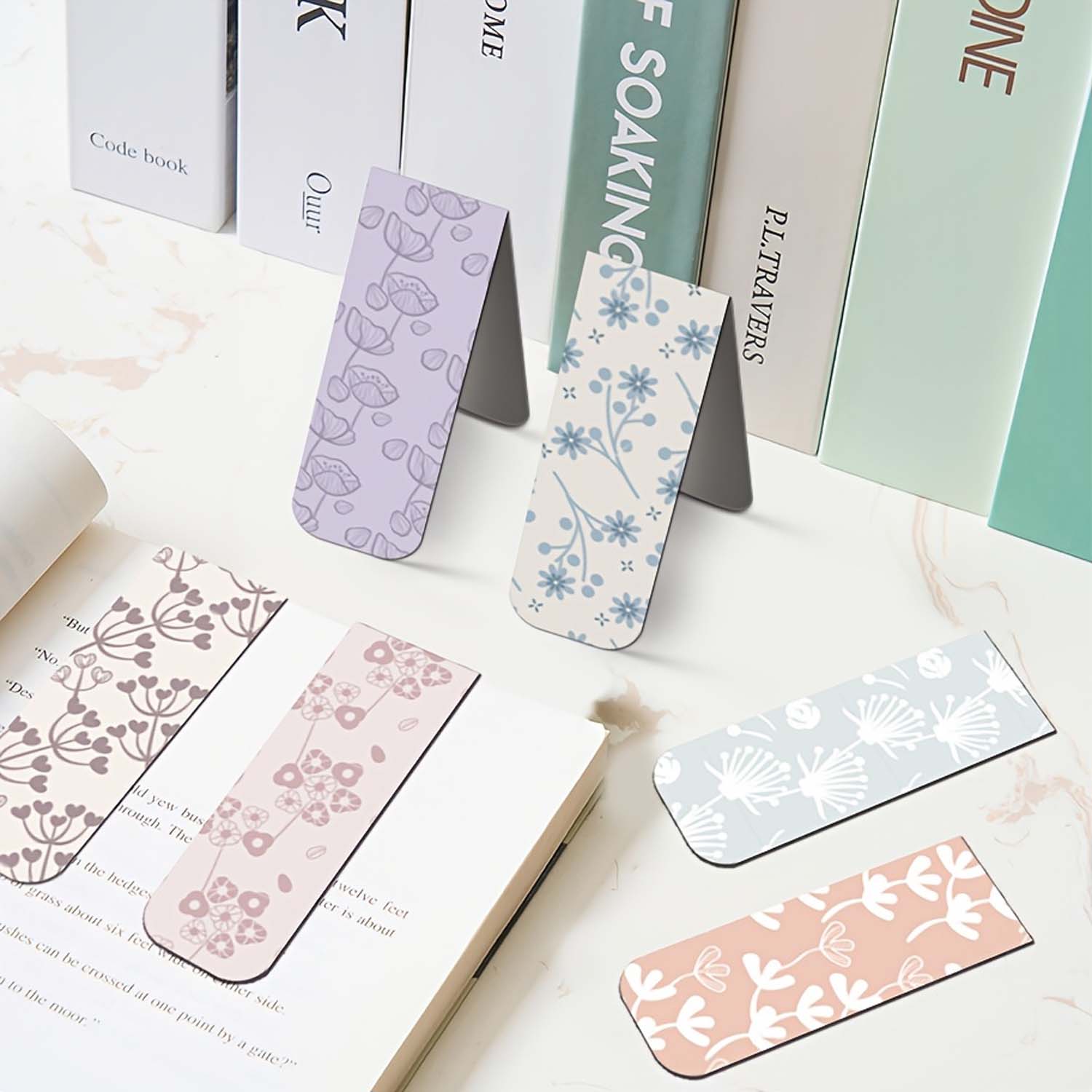 12pcs Flower Magnetic Bookmark – обзор и цена Bookmark Magnetic Clip