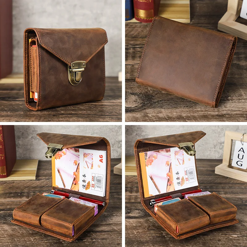 Luxury Retro Leather Notebook  – обзор и цена Office Stationery And Supply