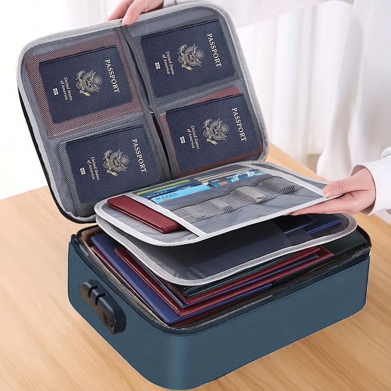Lockable File Storage Bag,3-La – обзор и цена Portfolio Folder Zip