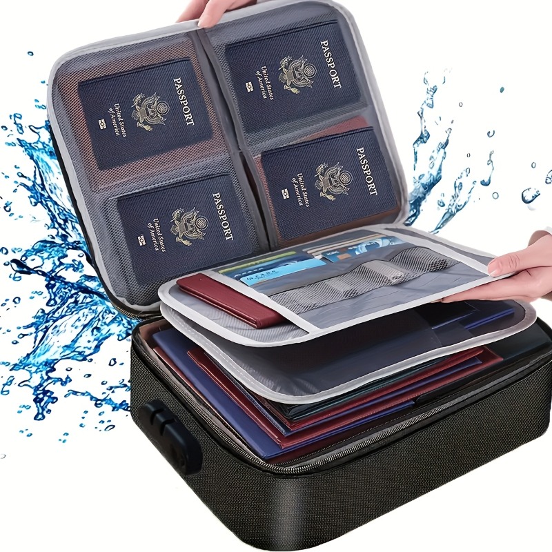 Lockable File Storage Bag,3-La – обзор и цена Portfolio Folder Zip