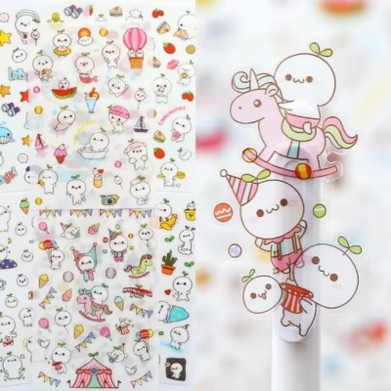 6 Sheets/Pack Cartoon Cat and  – обзор и цена Total Stationery & Office Supply