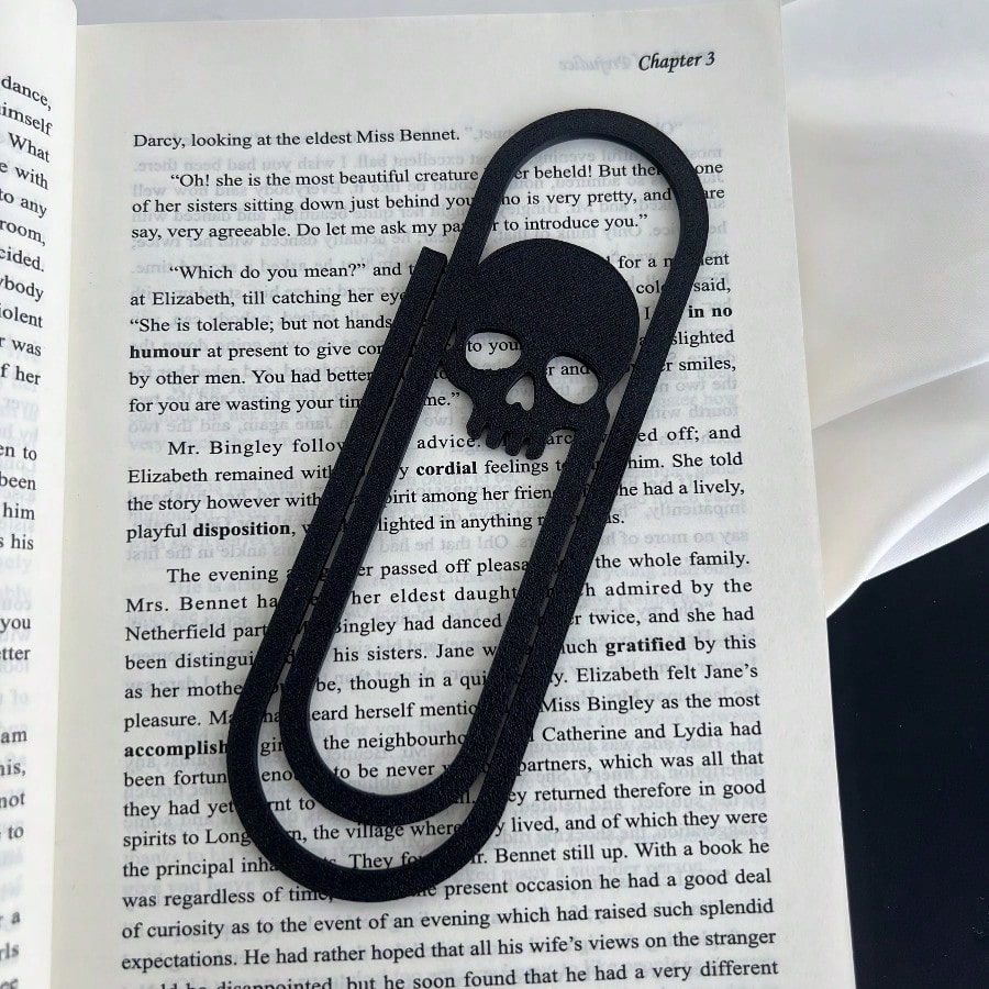 Creative Giant Skeleton Paper  – обзор и цена Bookmark Magnetic Clip