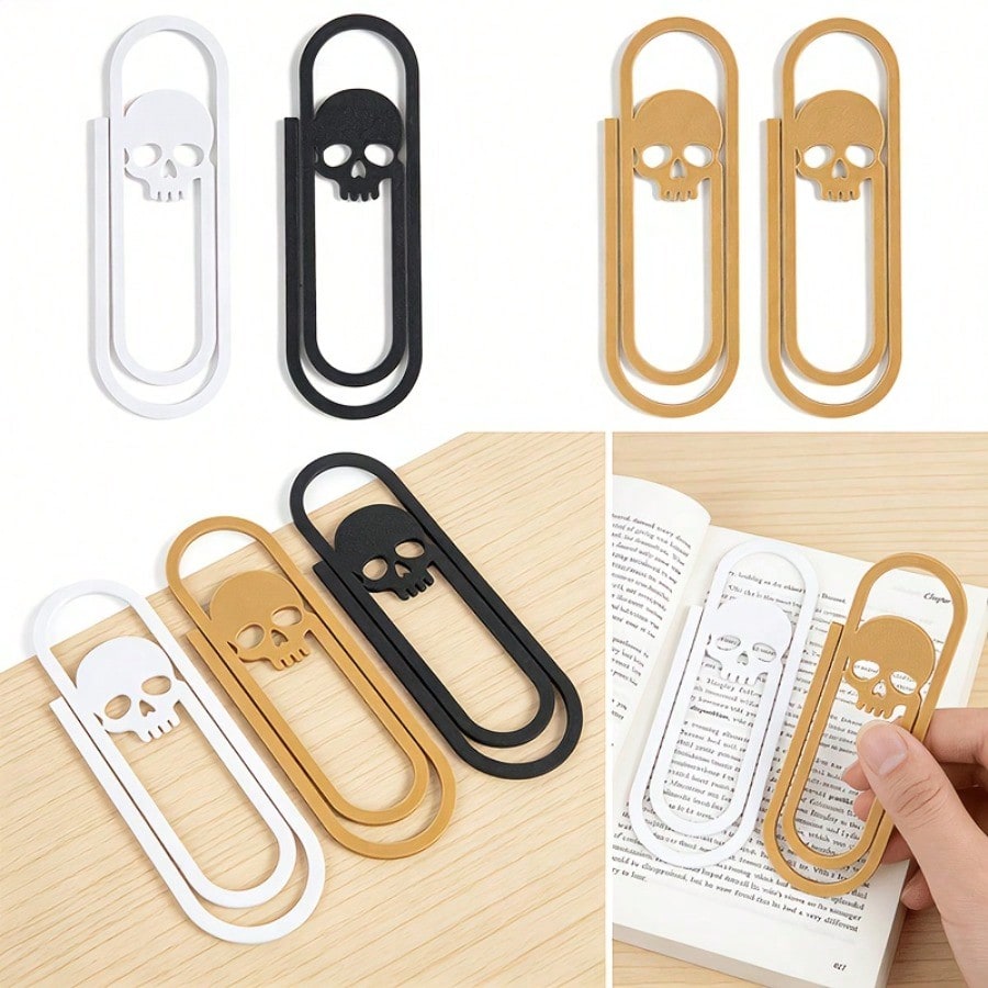 Creative Giant Skeleton Paper  – обзор и цена Bookmark Magnetic Clip