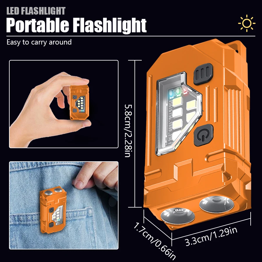 Mini Keychain EDC Flashlight R – обзор и цена Stationery Supply