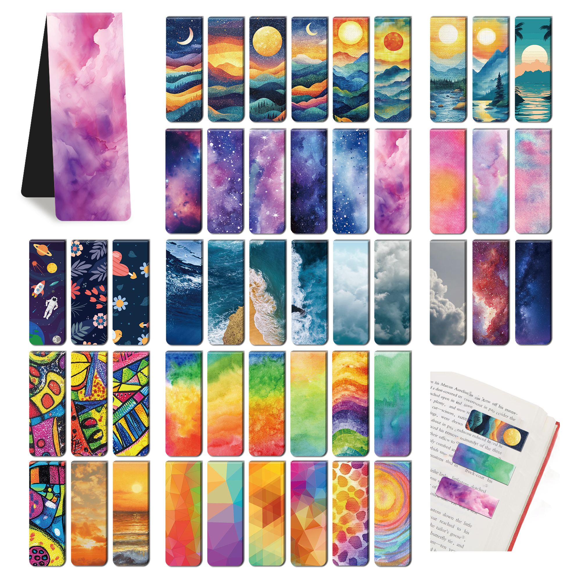 96pcs Colorful Magnetic Bookma – обзор и цена Bookmark Magnetic Clip