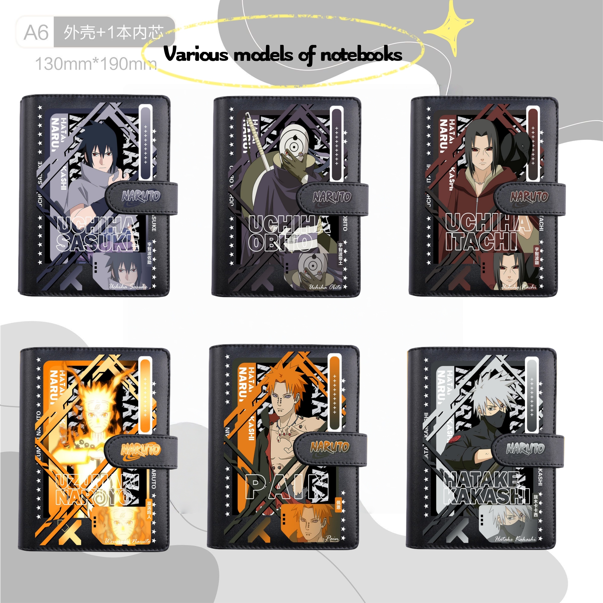 Naruto Notebook Kakashi Obito  – обзор и цена Office Supply Office Stationery Items