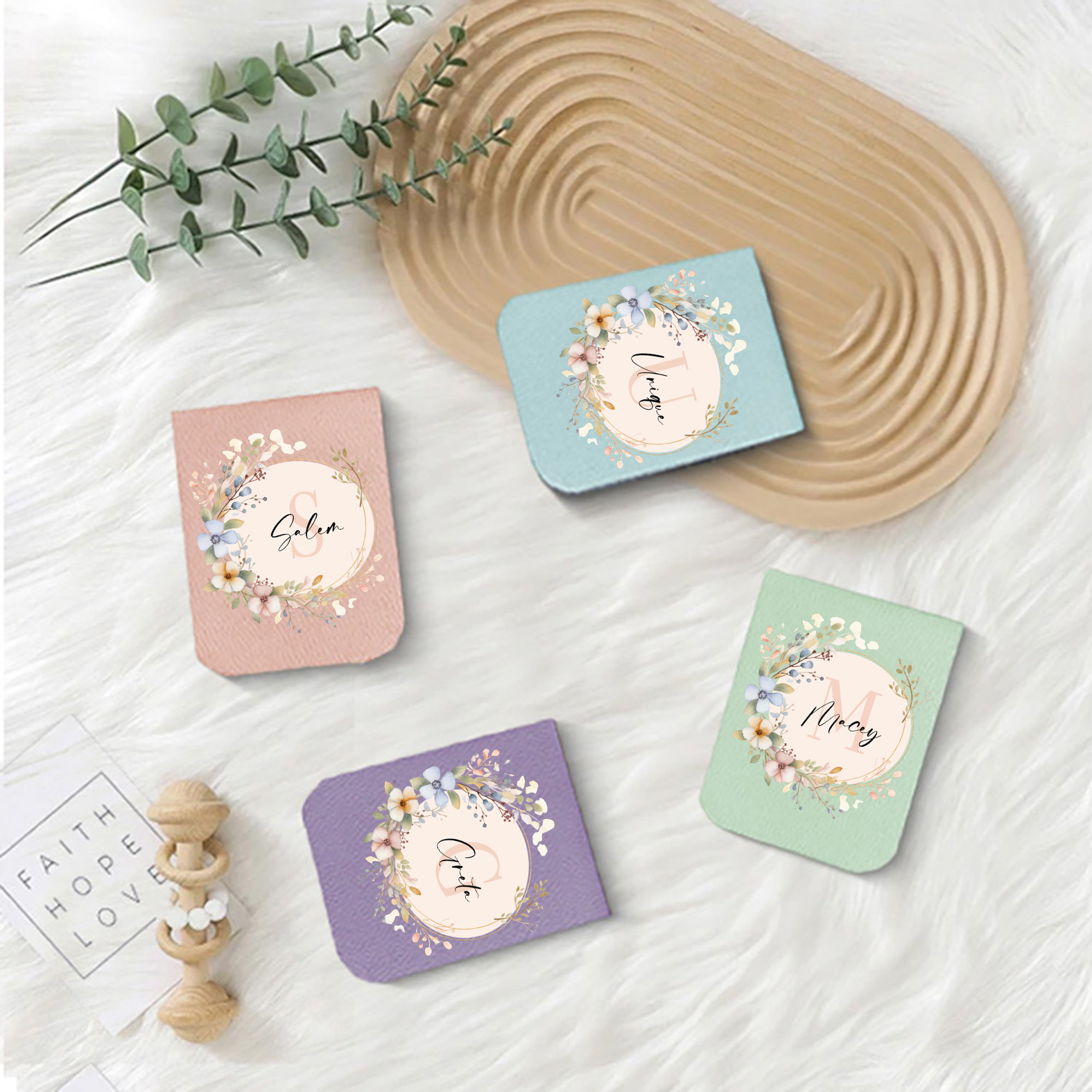 1pc Name Bookmark with Mirror  – обзор и цена Bookmark Magnetic Clip