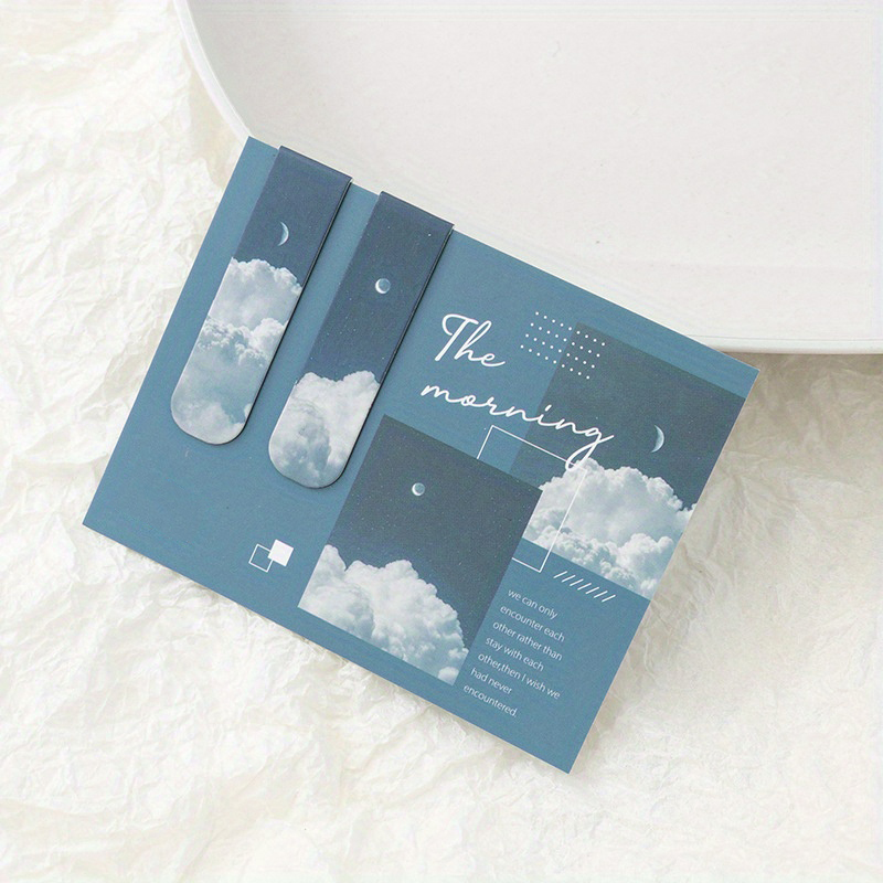 2pcs Landscape Themed Magnetic – обзор и цена Bookmark Magnetic Clip