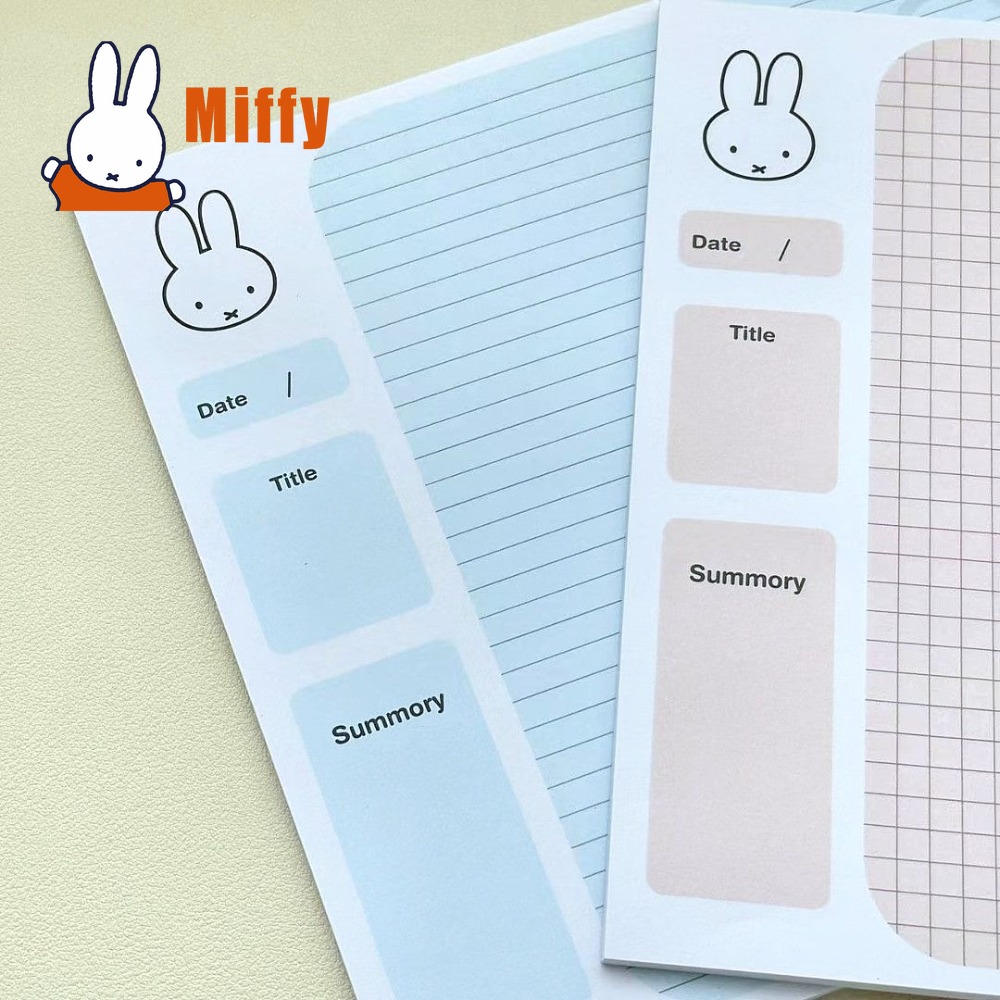 Kawaii Miffy Memo Pad Cute Rab – обзор и цена Office Supply Office Stationery Items