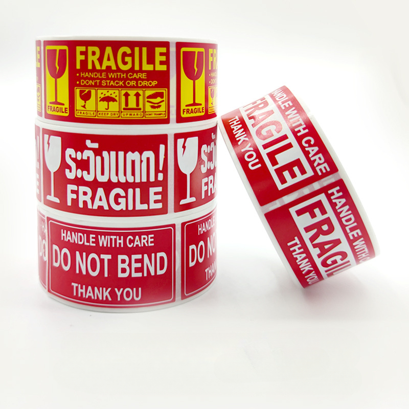 250Paste/Roll Fragile English  – обзор и цена Sticker Label Roll