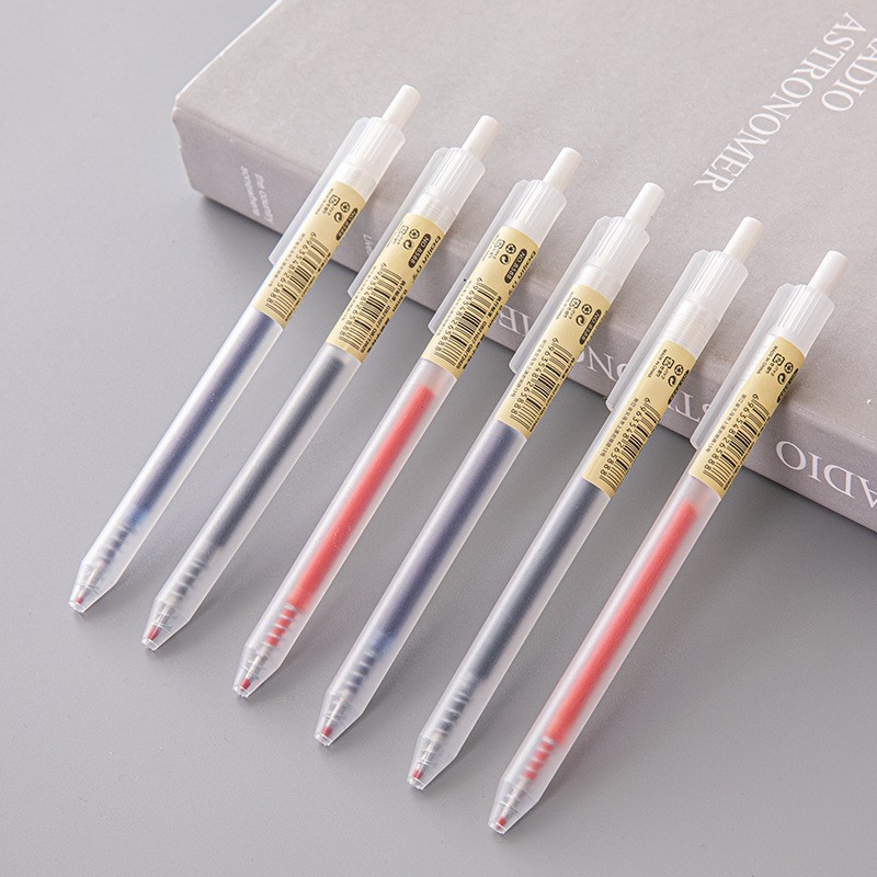 6/10Pcs 0.5mm Retractable Gel  – обзор и цена Office Stationery Supply Business
