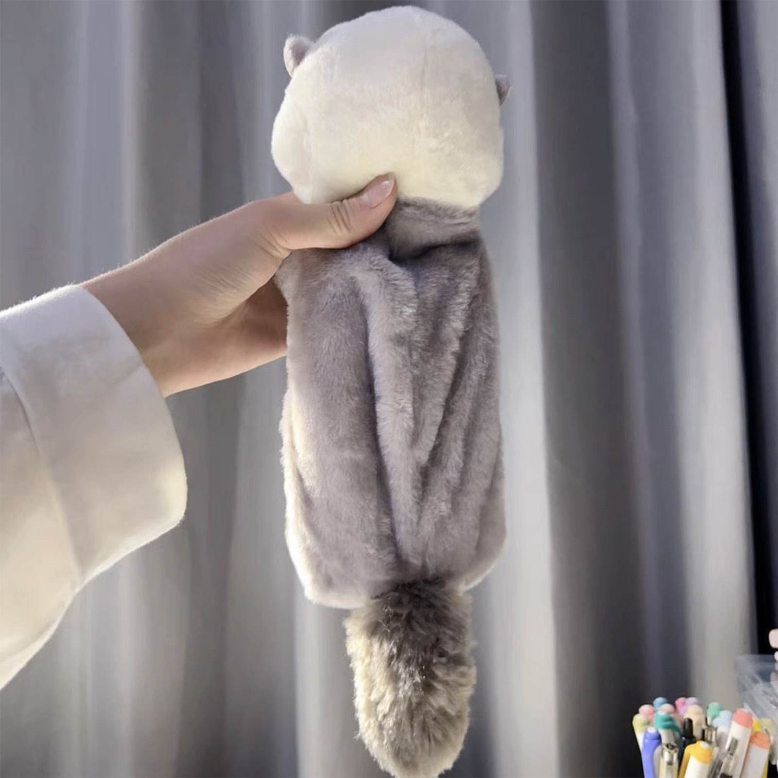 Creative Plush Toy Pencil Case – обзор и цена Stationery Supply