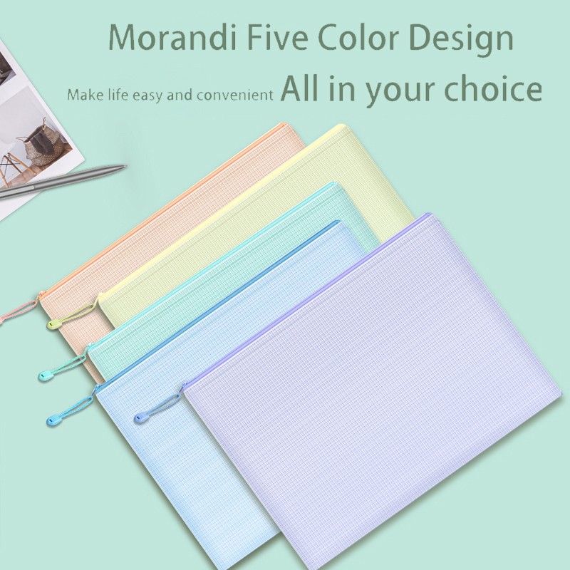 5pcs Mesh Zipper Pouch Documen – обзор и цена Portfolio Folder Zip