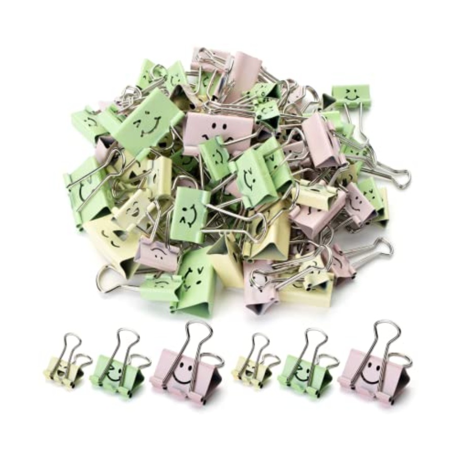 - Cute Binder Clips, 80 pcs, A – обзор и цена Binder Clip Assorted