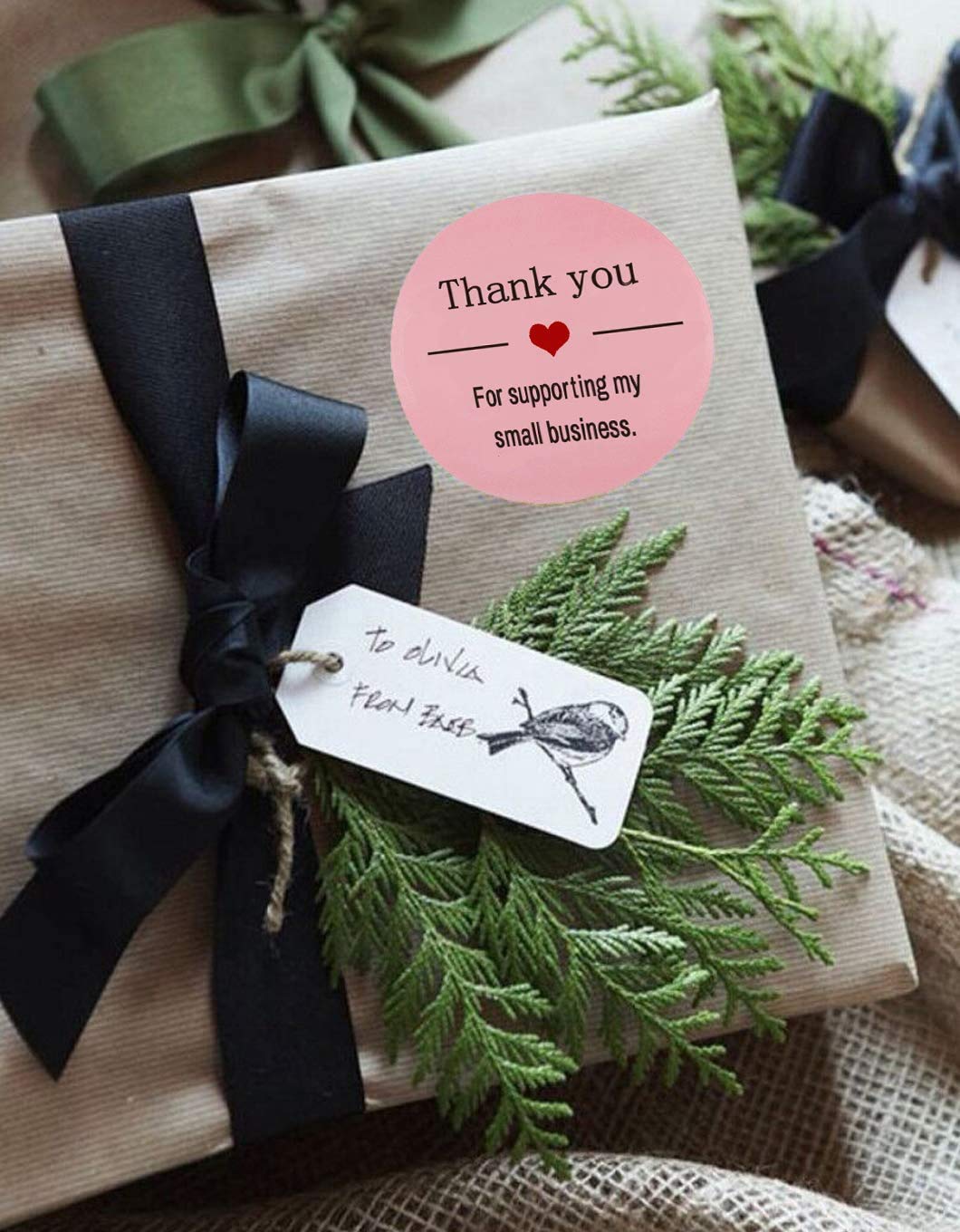 Thank You for Supporting My Sm – обзор и цена Sticker Label Roll