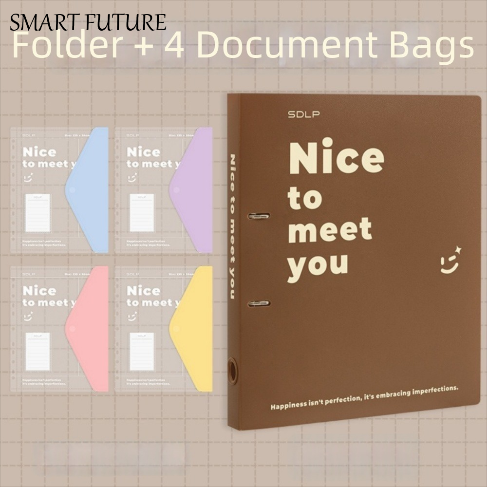 PP Loose Leaf File Bag Set Det – обзор и цена Binder Clip Assorted