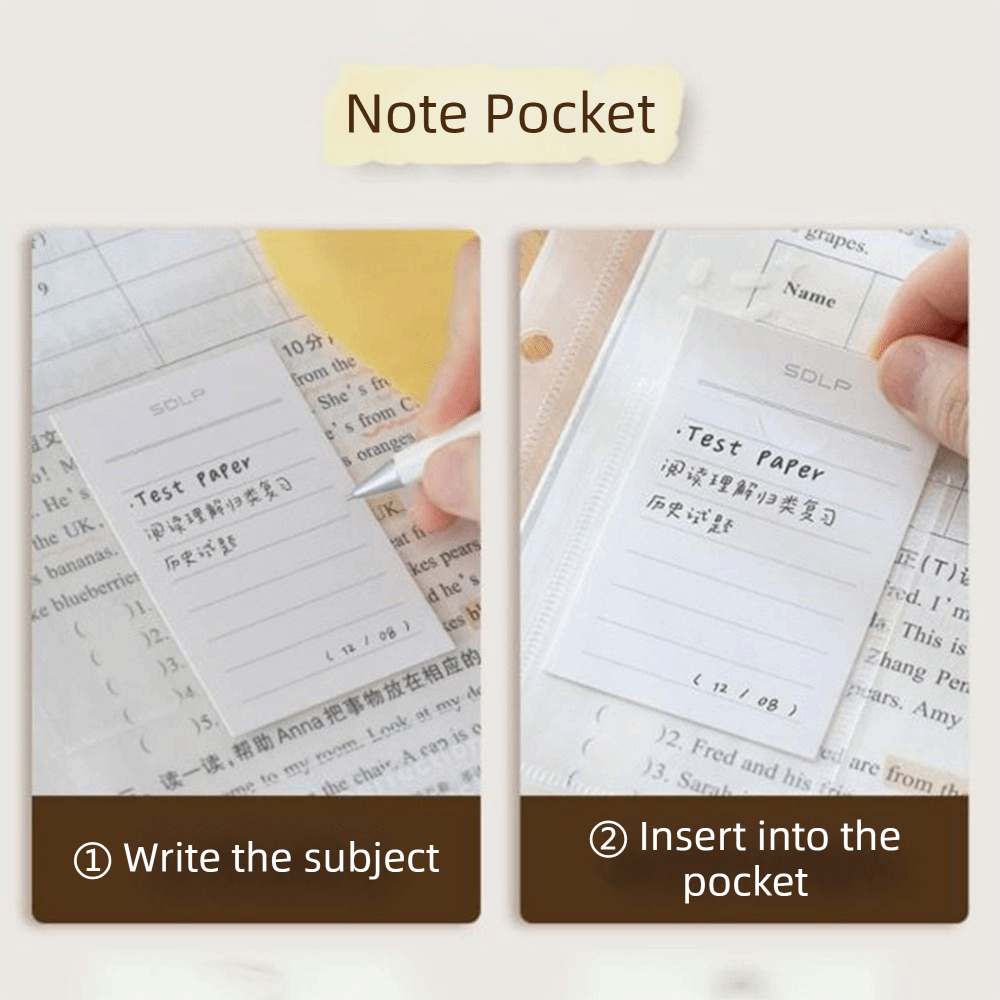 PP Loose Leaf File Bag Set Det – обзор и цена Binder Clip Assorted