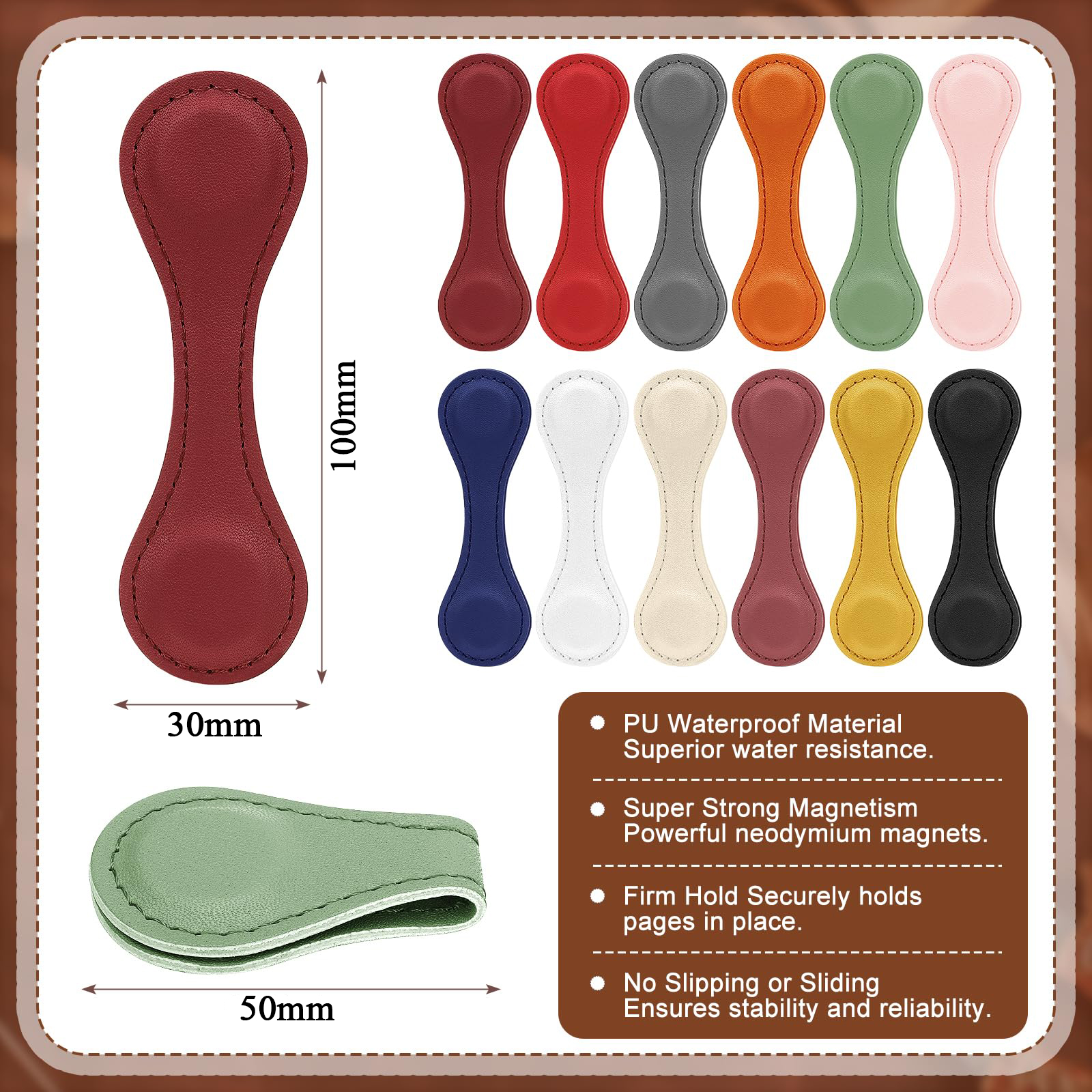 5pcs Magnetic Clip Sleeve Magn – обзор и цена Bookmark Magnetic Clip