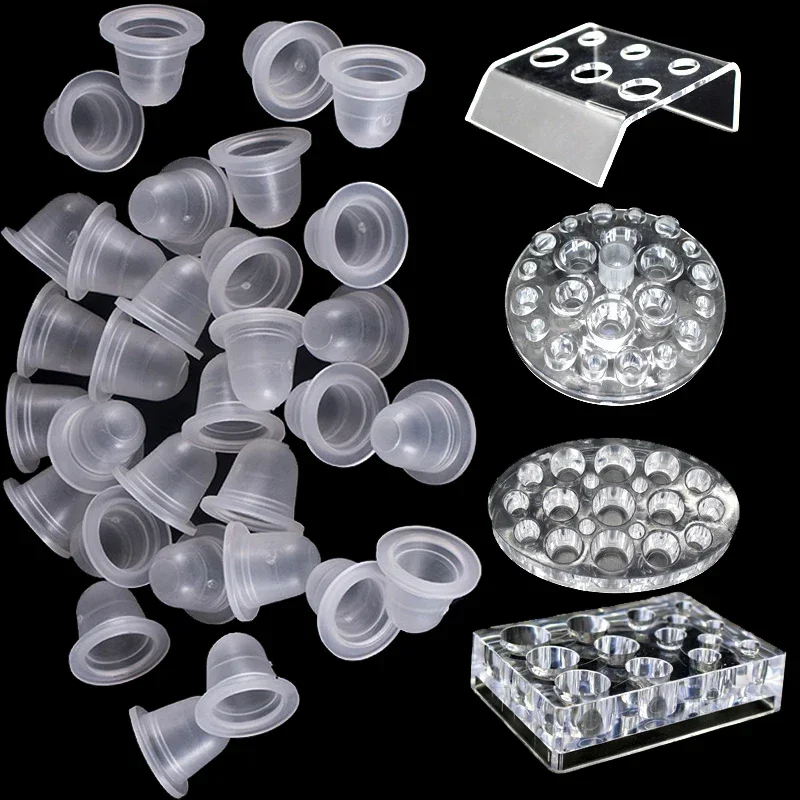 Acrylic Tattoo Ink Cup Stand H – обзор и цена Calligraphy Ink Bottle
