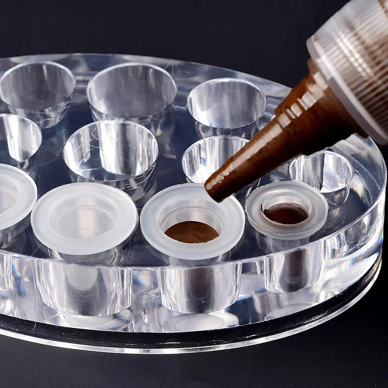 Acrylic Tattoo Ink Cup Stand H – обзор и цена Calligraphy Ink Bottle