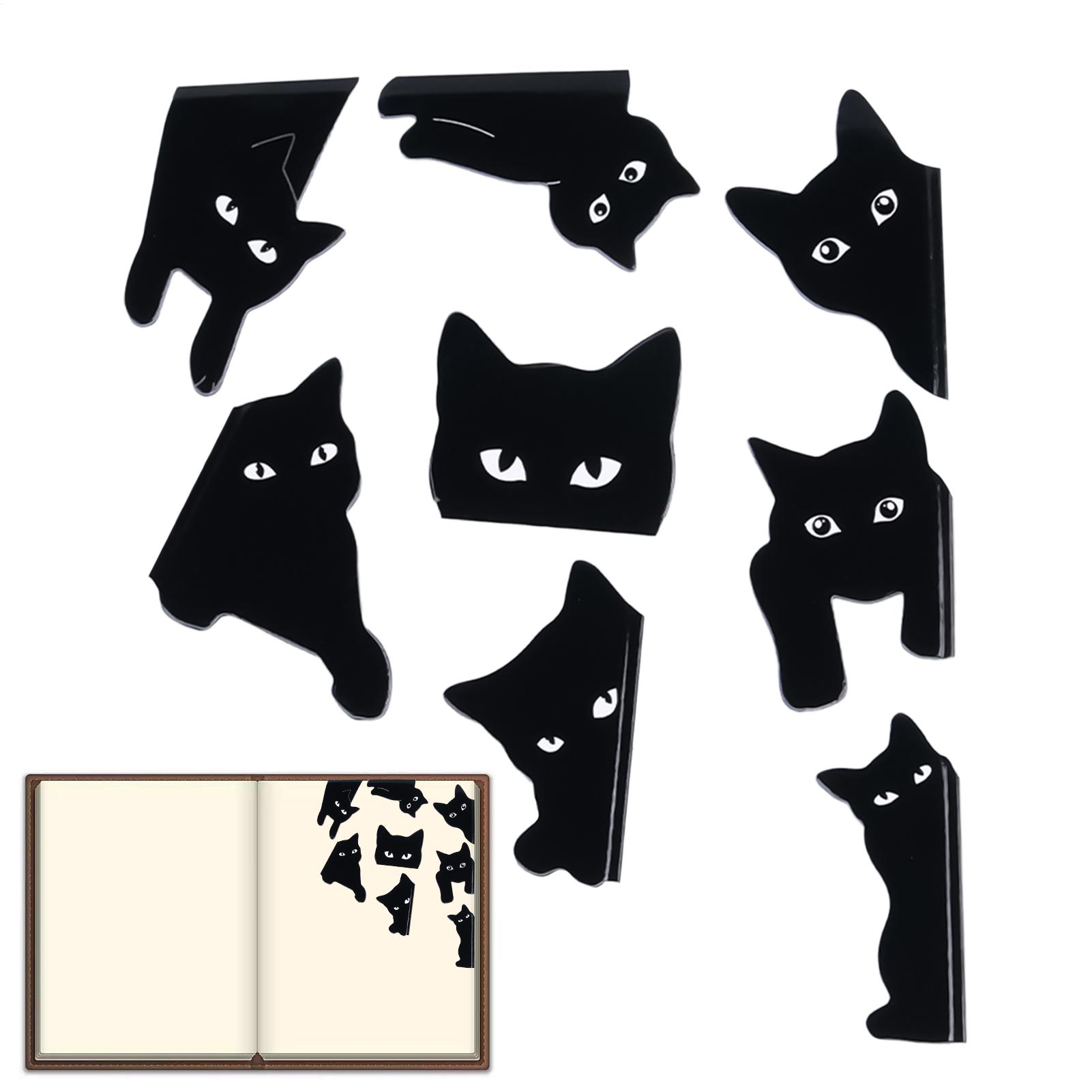 Magnetic Black Cat Bookmark 8  – обзор и цена Bookmark Magnetic Clip