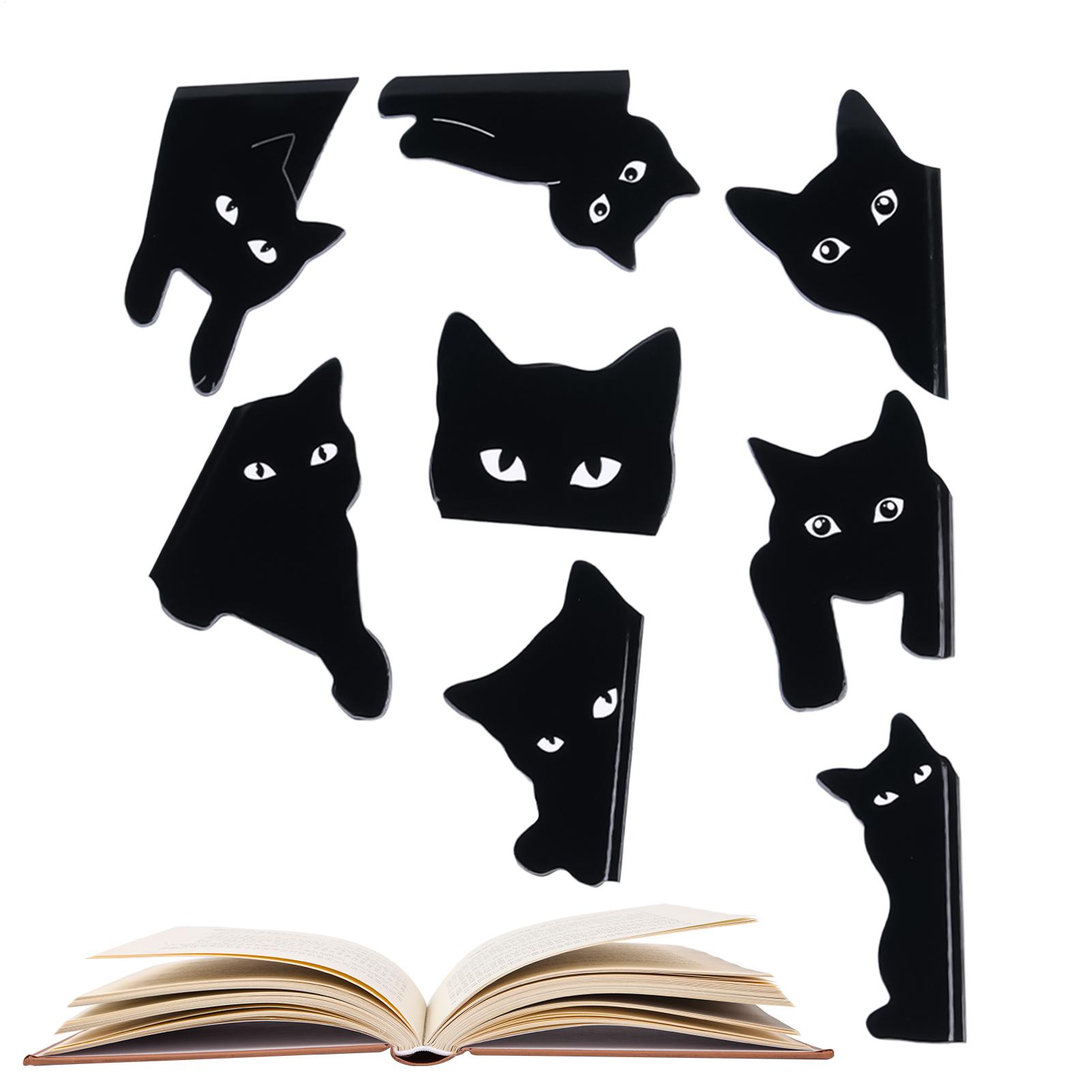 Magnetic Black Cat Bookmark 8  – обзор и цена Bookmark Magnetic Clip