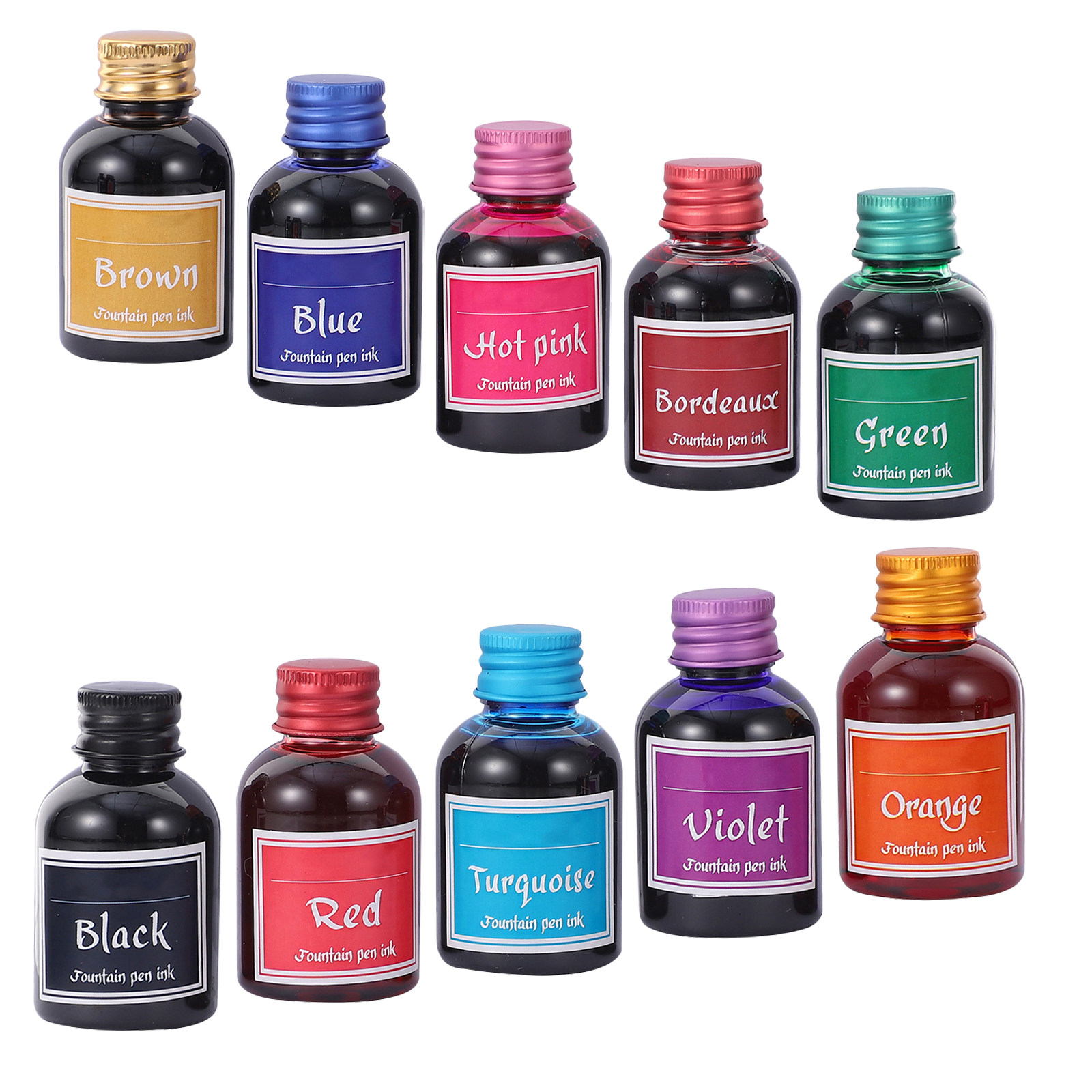 10 Bottles Bottled Ink Calligr – обзор и цена Calligraphy Ink Bottle