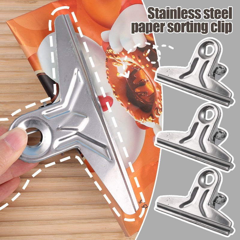Extra Large Bulldog Paper Bind – обзор и цена Binder Clip Assorted