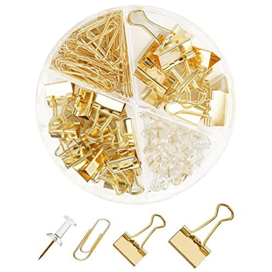Paper Binder and Clips Set, Me – обзор и цена Binder Clip Assorted