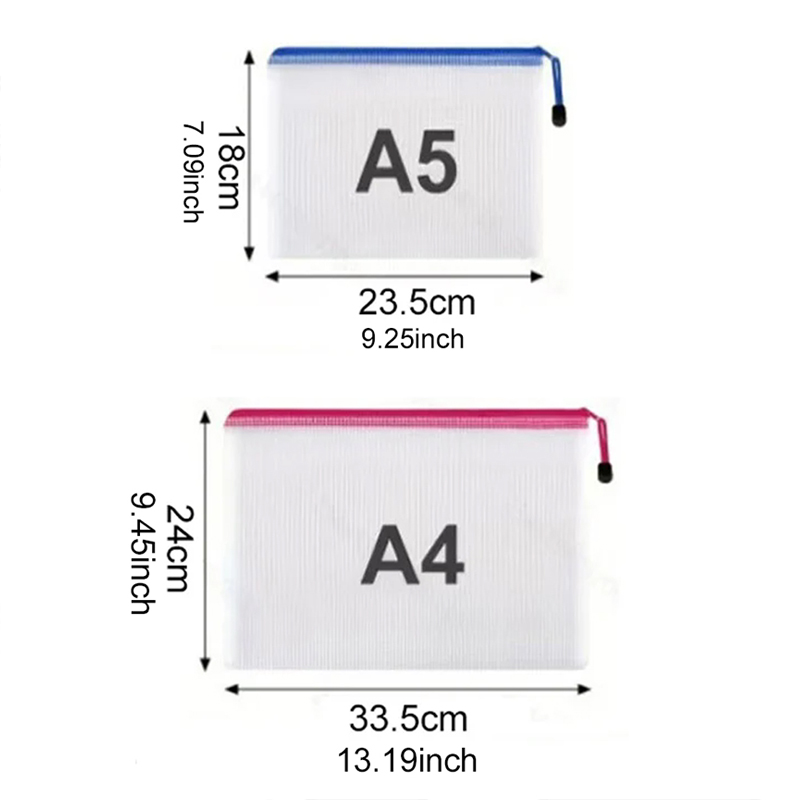 Mesh Zipper Pouch Document Bag – обзор и цена Portfolio Folder Zip
