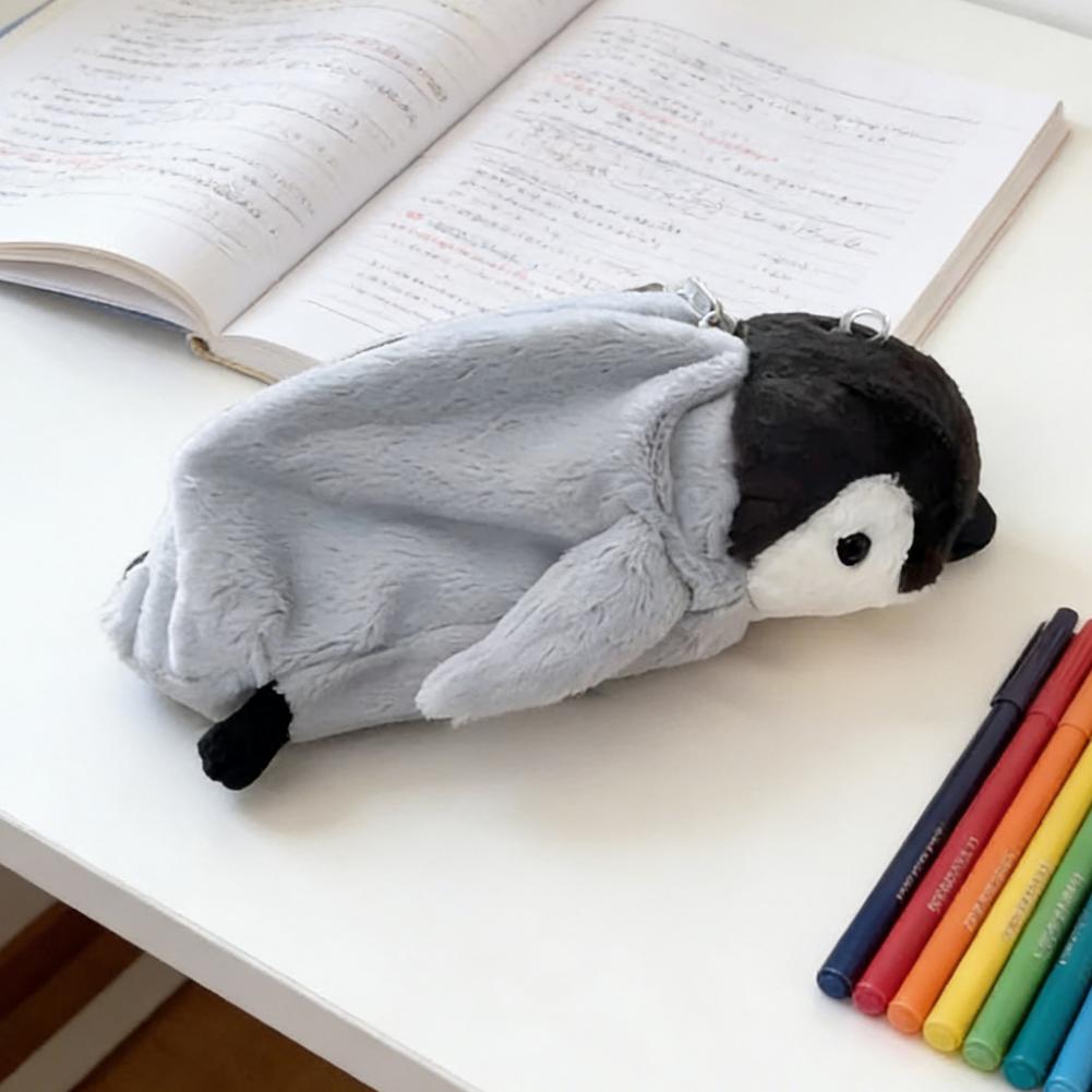 Cute Penguin Pencil Pouch Larg – обзор и цена Stationery Supply