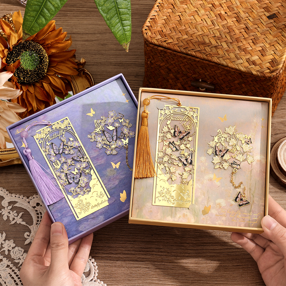 2 Pcs Butterfly Bookmarks With – обзор и цена Stationery Supply