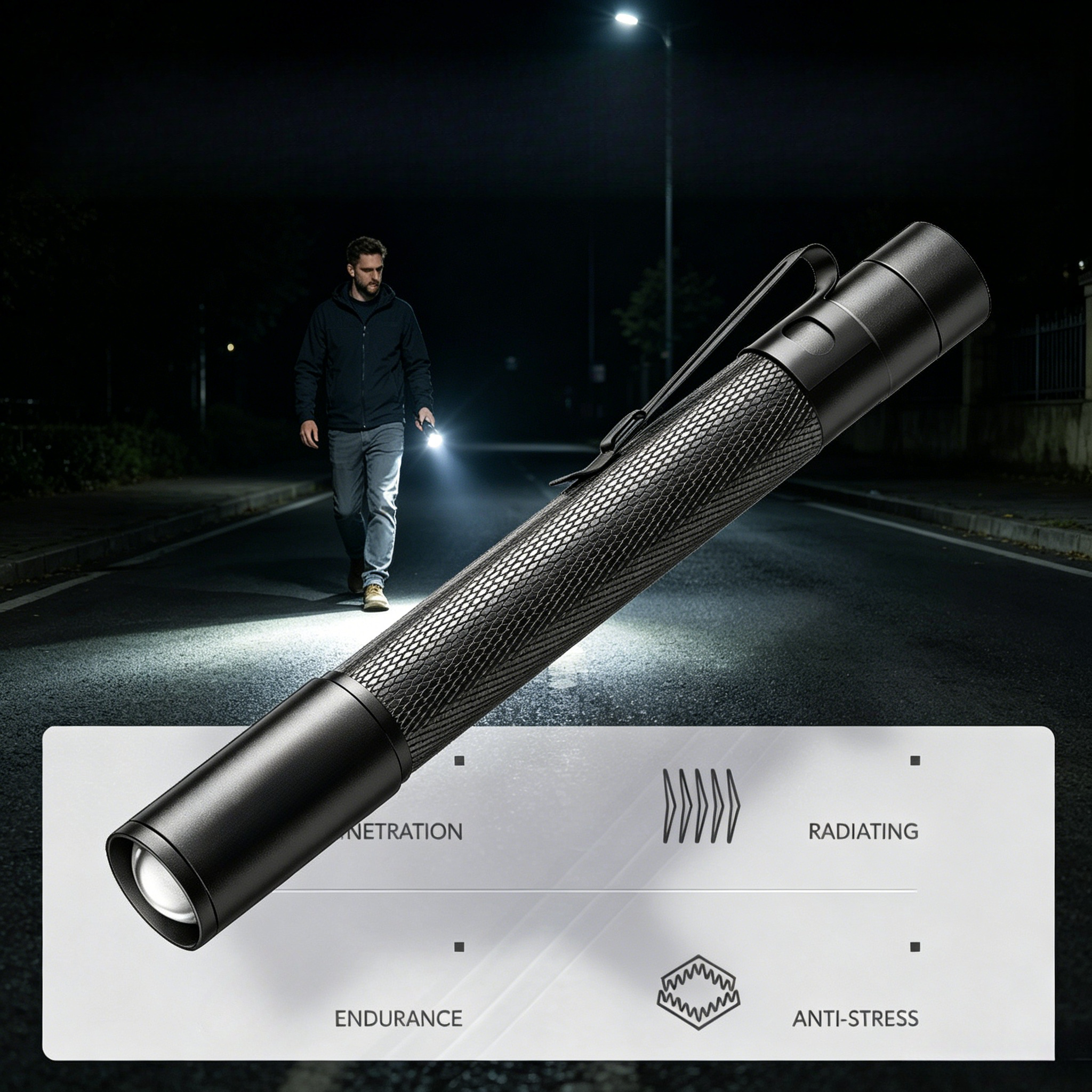 Aluminum Alloy Mini LED Pen Fl – обзор и цена Stationery Supply