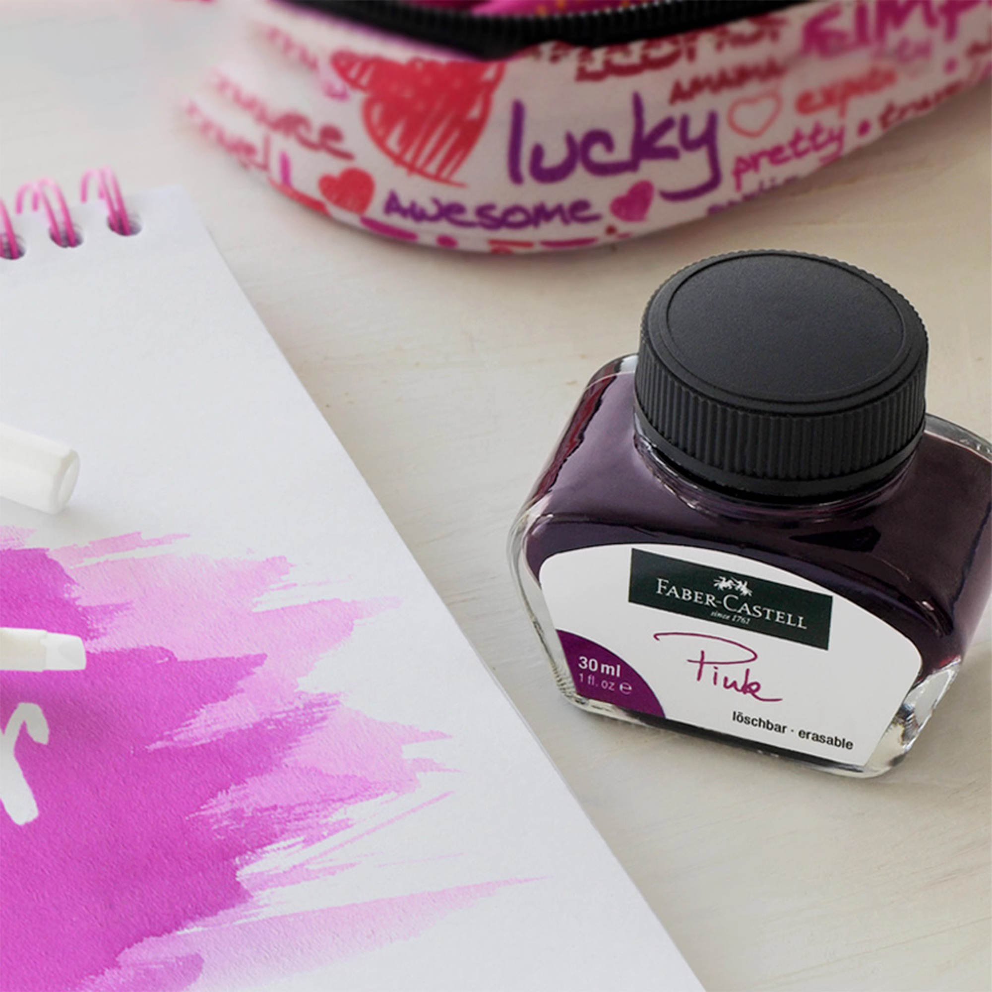 Faber-Castell 30/62.5ML Ink Re – обзор и цена Calligraphy Ink Bottle