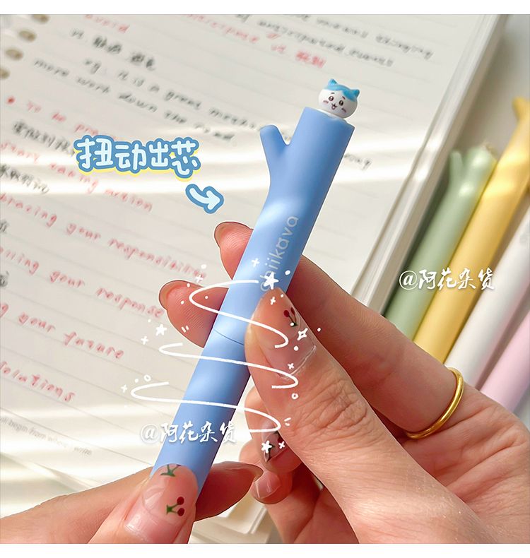 Kawaii Chiikawa Gel Pen Rotati – обзор и цена Office Supply Office Stationery Items