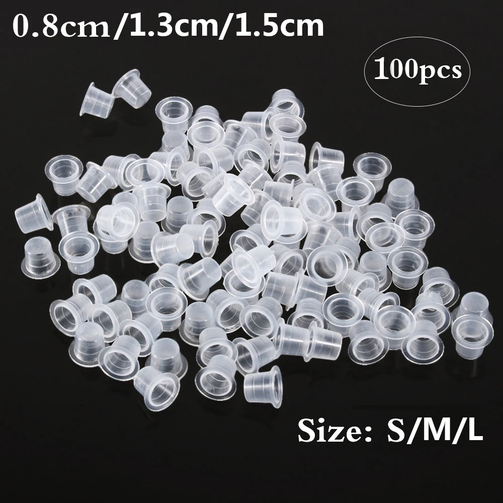 100Pcs Tattoo Plastic Tattoo I – обзор и цена Calligraphy Ink Bottle