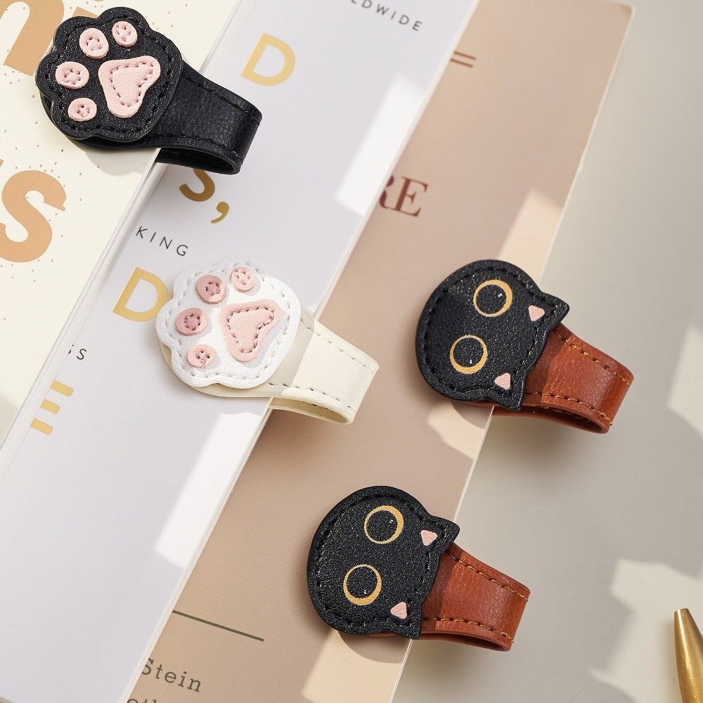 Cute PU Magnetic Page Clip Cat – обзор и цена Bookmark Magnetic Clip