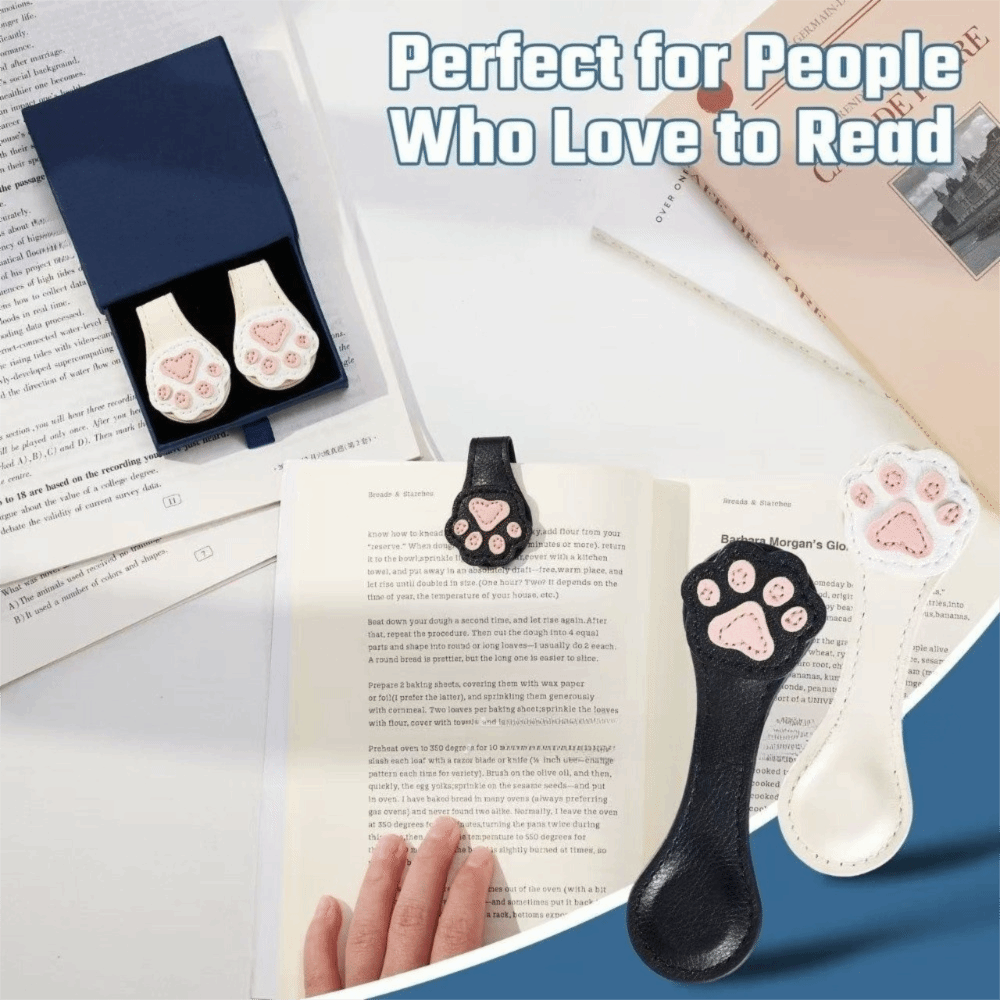 Cute PU Magnetic Page Clip Cat – обзор и цена Bookmark Magnetic Clip