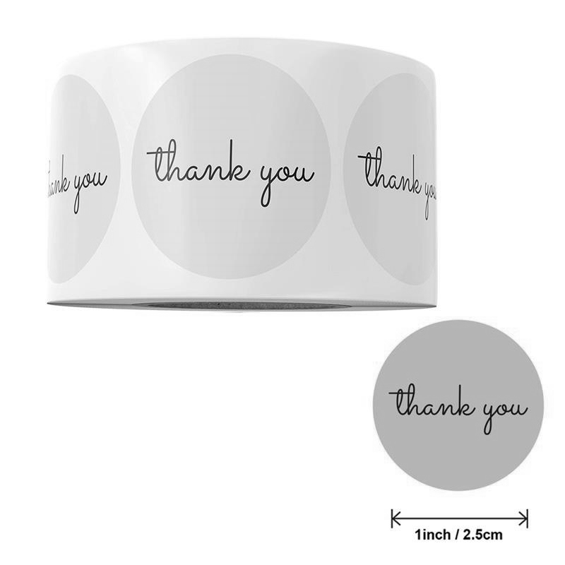 500 Thank You Stickers Roll 25 – обзор и цена Sticker Label Roll