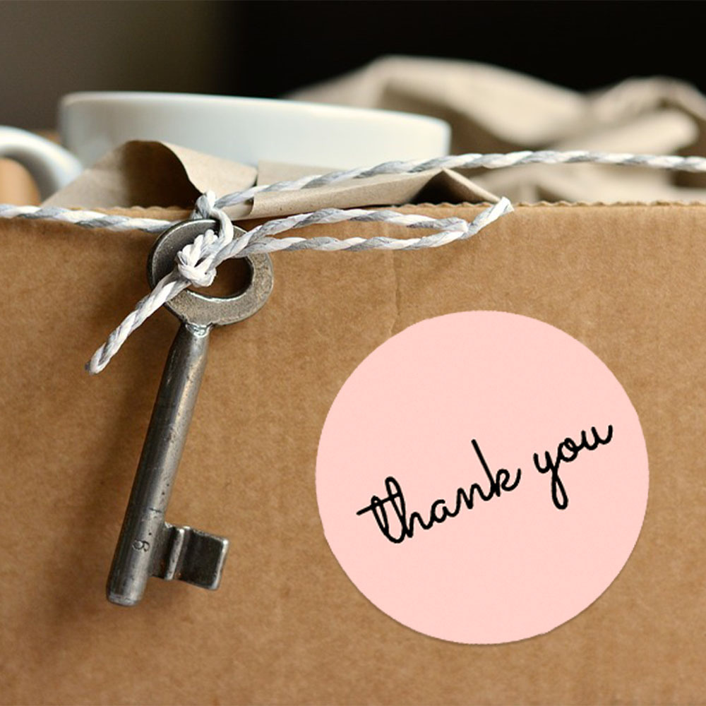 500 Thank You Stickers Roll 25 – обзор и цена Sticker Label Roll