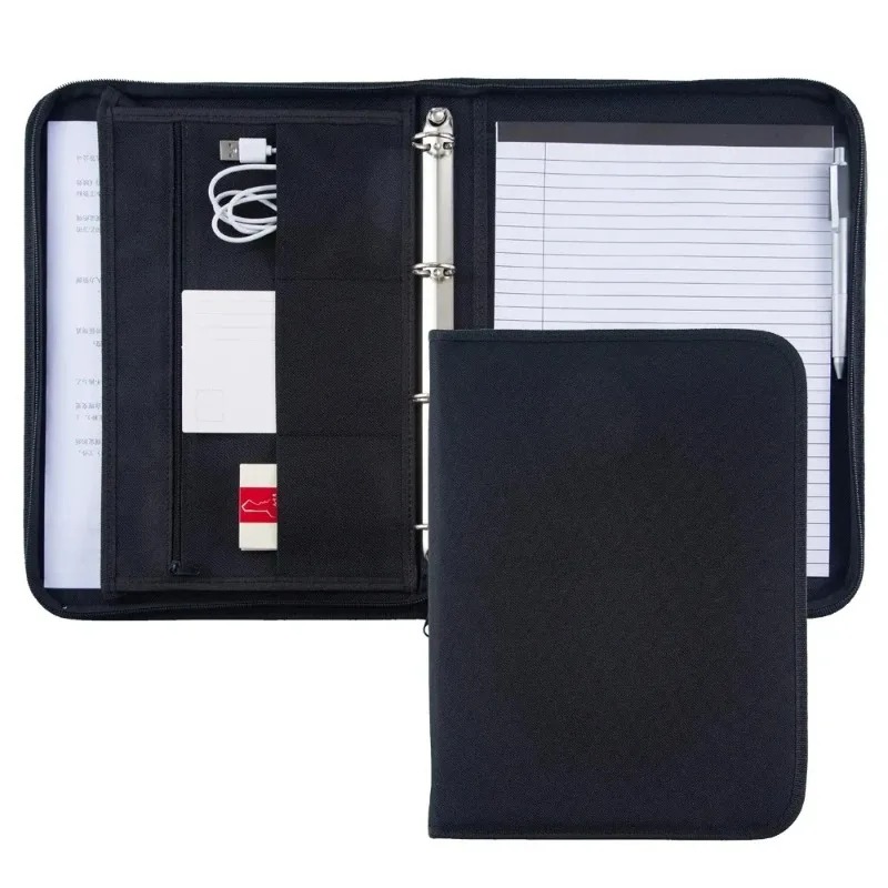 Large Black Business Portfolio – обзор и цена Portfolio Folder Zip