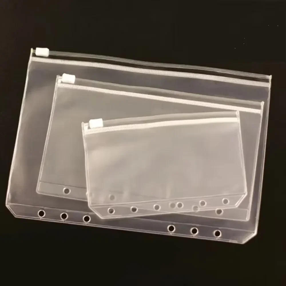 10Pcs  A5 A6 A7 Binder Pocket  – обзор и цена Portfolio Folder Zip